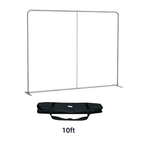 10ft Straight Tube Fabric Wall