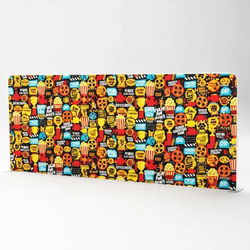 20ft Straight Tube Fabric Wall