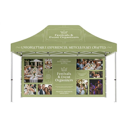 3m x 4.5m Printed Marquee Set