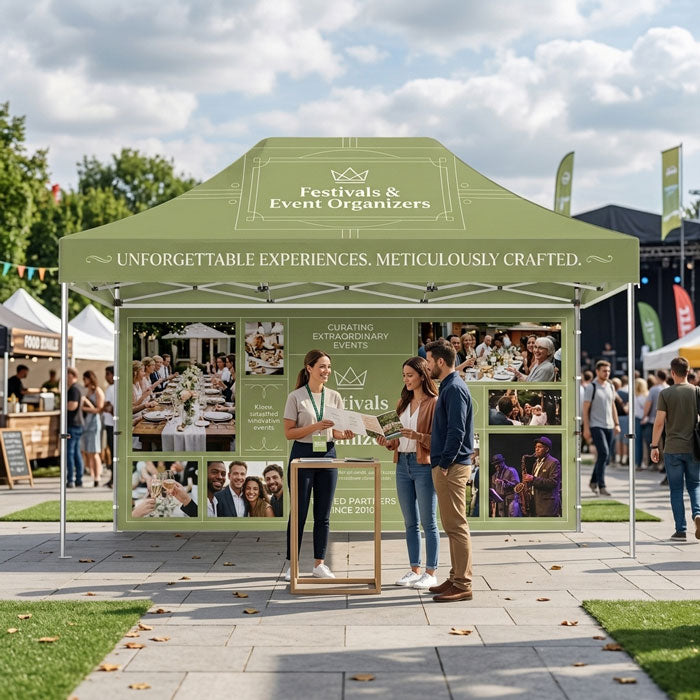 3m x 4.5m Printed Marquee Set