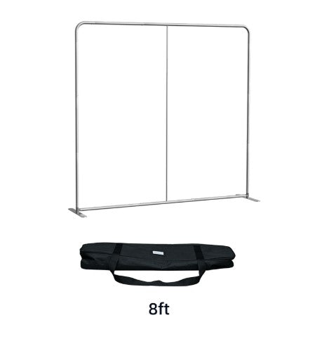 8ft Straight Tube Fabric Wall