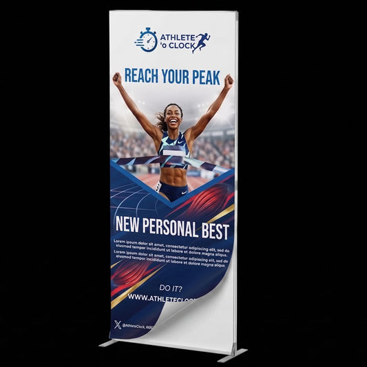 Foldable SEG Fabric Display Stand