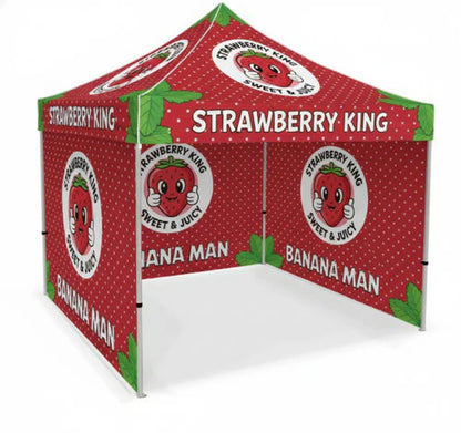 3m x 3m Printed Marquee Set